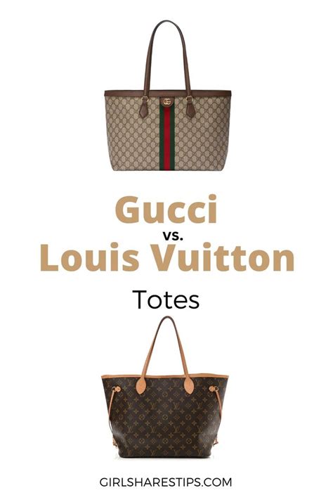 gucci vs louis vuitton handbags.